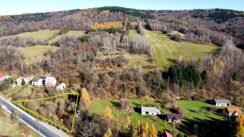 Działka budowlana Ropica Górna