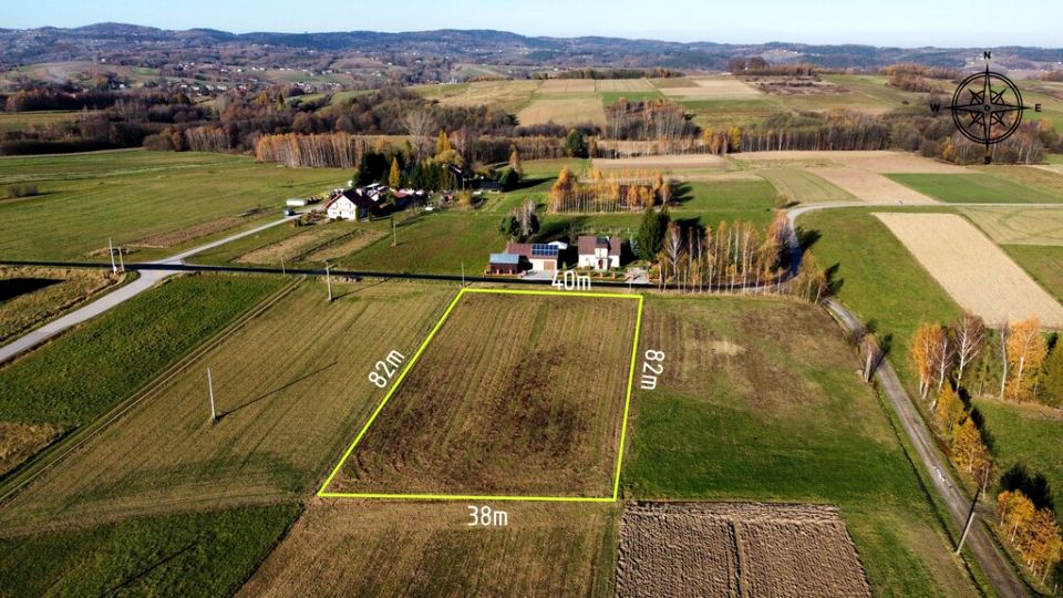 Działka siedliskowa Ołpiny