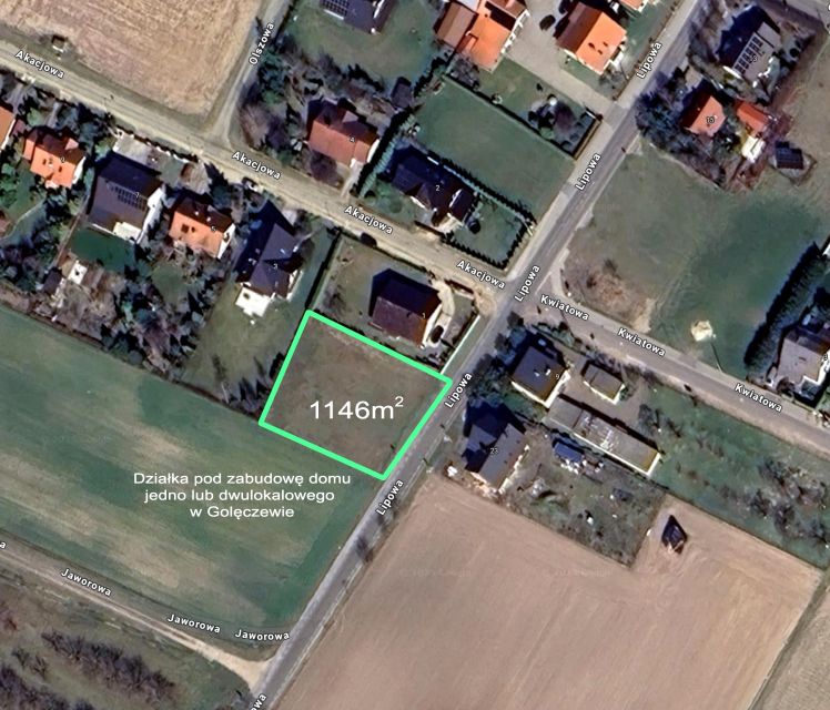 Działka budowlana Golęczewo