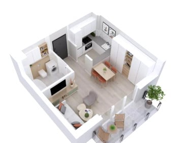 Mieszkanie blok mieszkalny Gniew