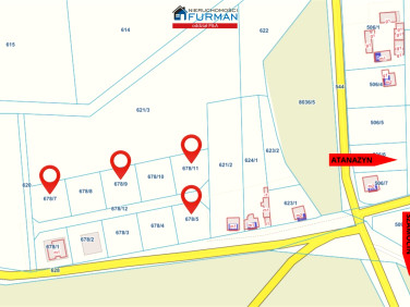 Działka budowlana Atanazyn