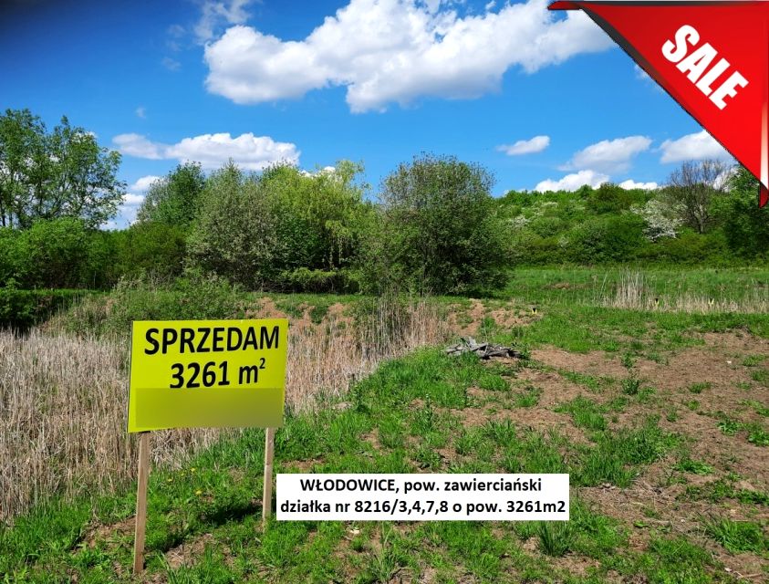 Działka budowlana Włodowice