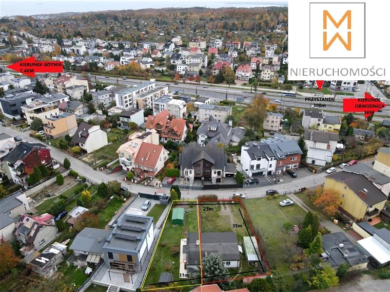 Działka inwestycyjna Gdynia