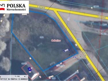 Działka usługowa Osłonino
