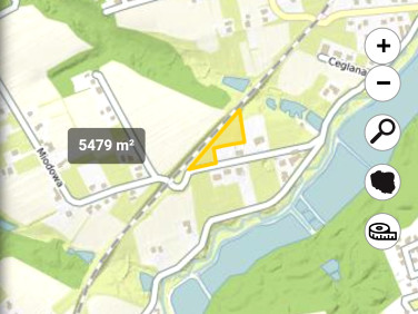 Działka Kończyce Małe