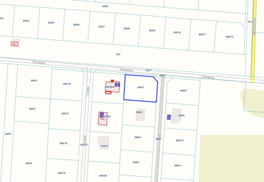 Działka budowlana Ciasne