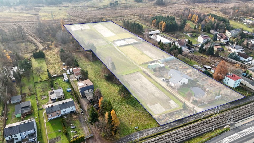 Ogrodzona działka wynajmę