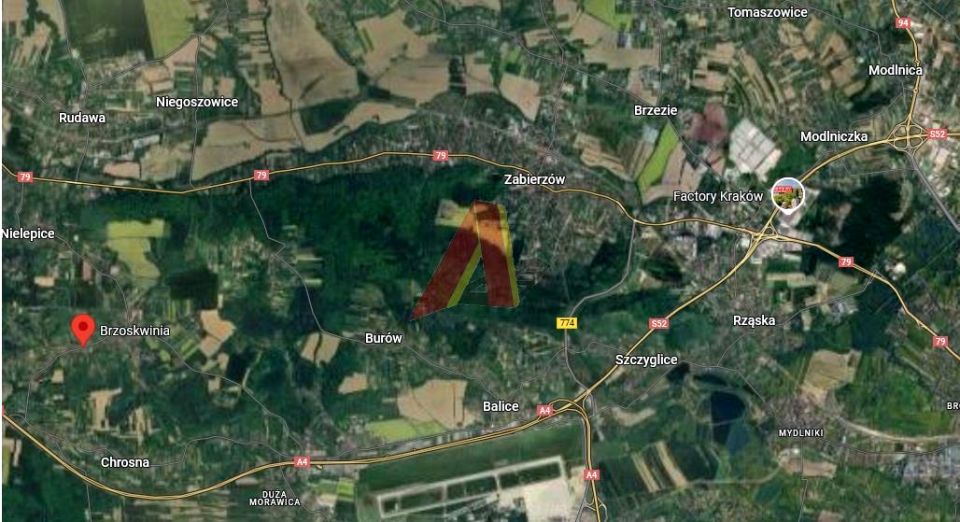 Działka budowlana Brzoskwinia