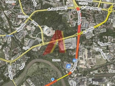 Działka usługowa Kraków