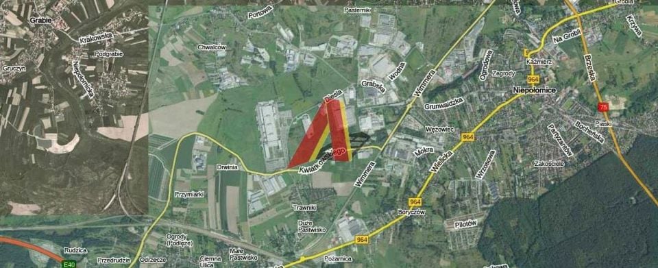 Działka przemysłowa Niepołomice sprzedam