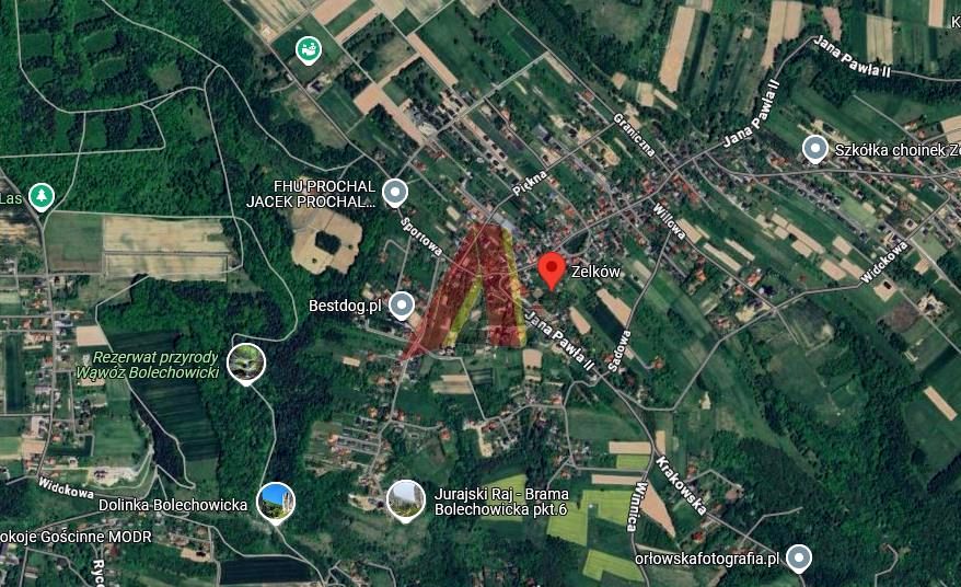 Działka budowlana Zelków