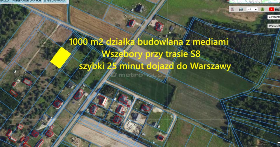 Działka budowlana Wszebory sprzedam