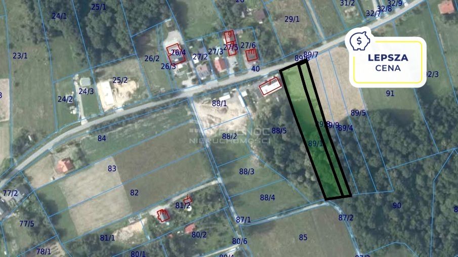 Działka budowlano-rolna Pogwizdów