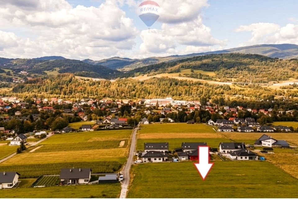 Działka budowlano-rolna Milówka