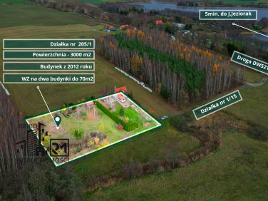 Ogrodzona działka Dobrzyki