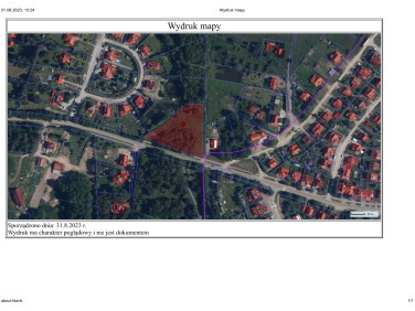 Działka budowlana Biskupiec