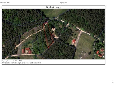 Działka rolna Rukławki