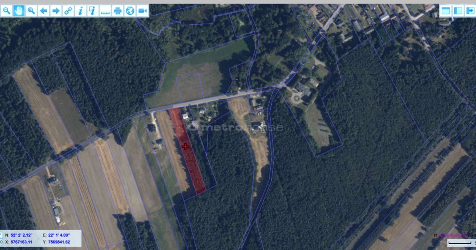 Działka budowlano-rolna Wola Wodyńska