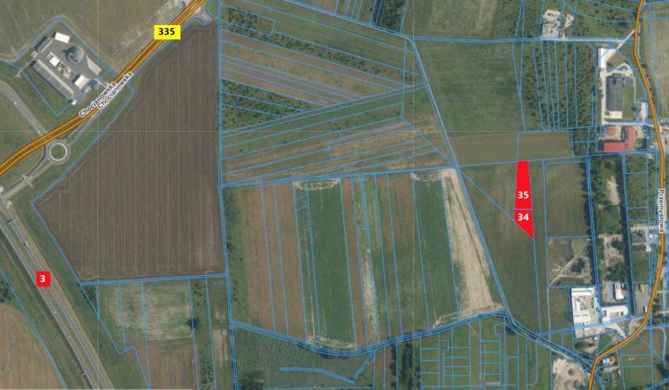 Działka inwestycyjna Lubin