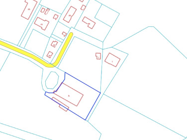 Działka usługowa Czarna Górna