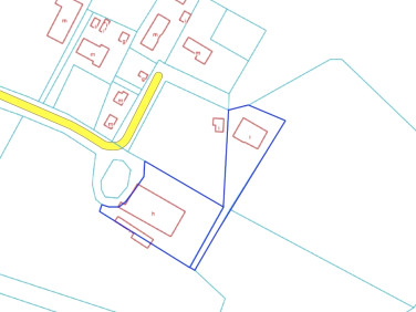 Działka usługowa Czarna Górna