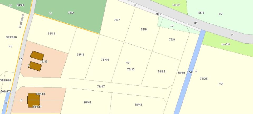 Działka budowlana Nadolice Małe