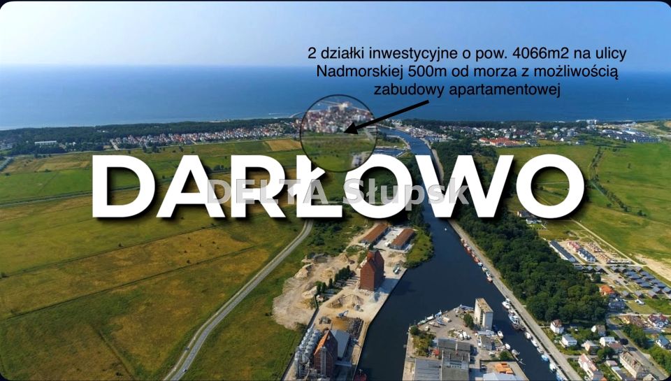 Działka inwestycyjna Darłowo