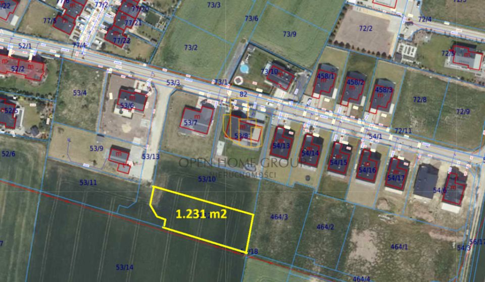 Działka budowlana Tyniec Mały