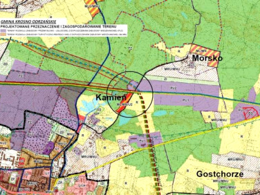 Działka rolna Kamień