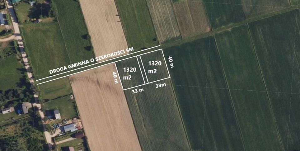 Działka budowlana Lipina