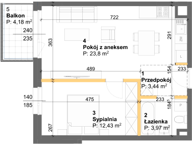 Mieszkanie Kajetany