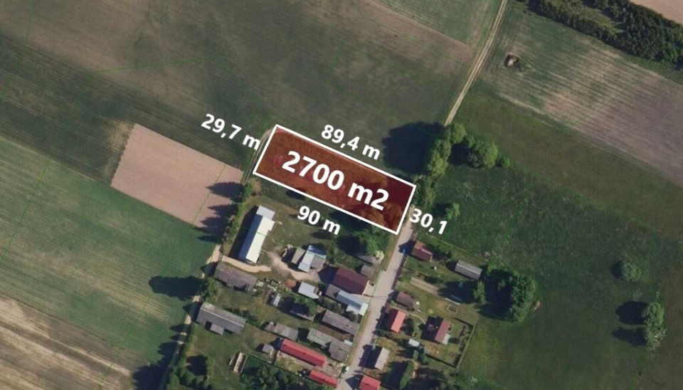 Działka siedliskowa Stare Trzciano