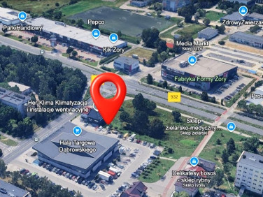 Działka usługowa Żory