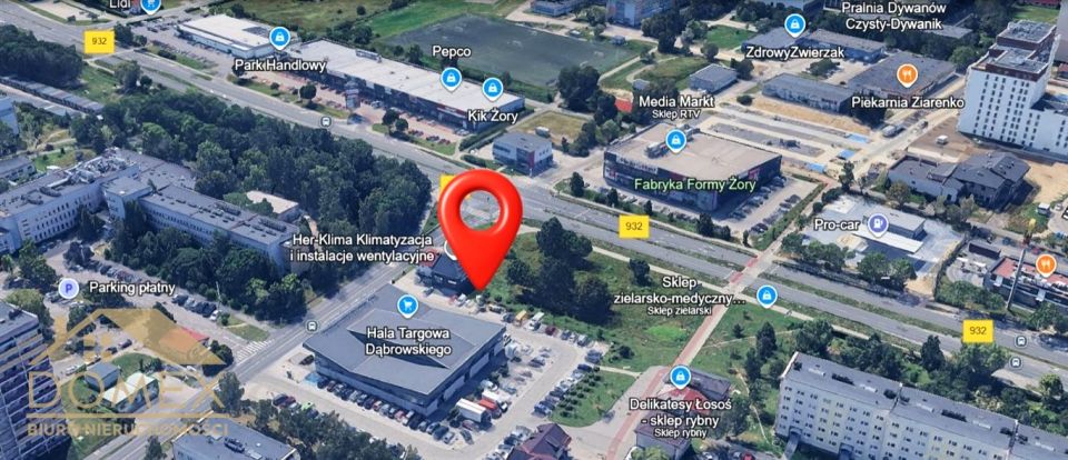 Działka usługowa Żory