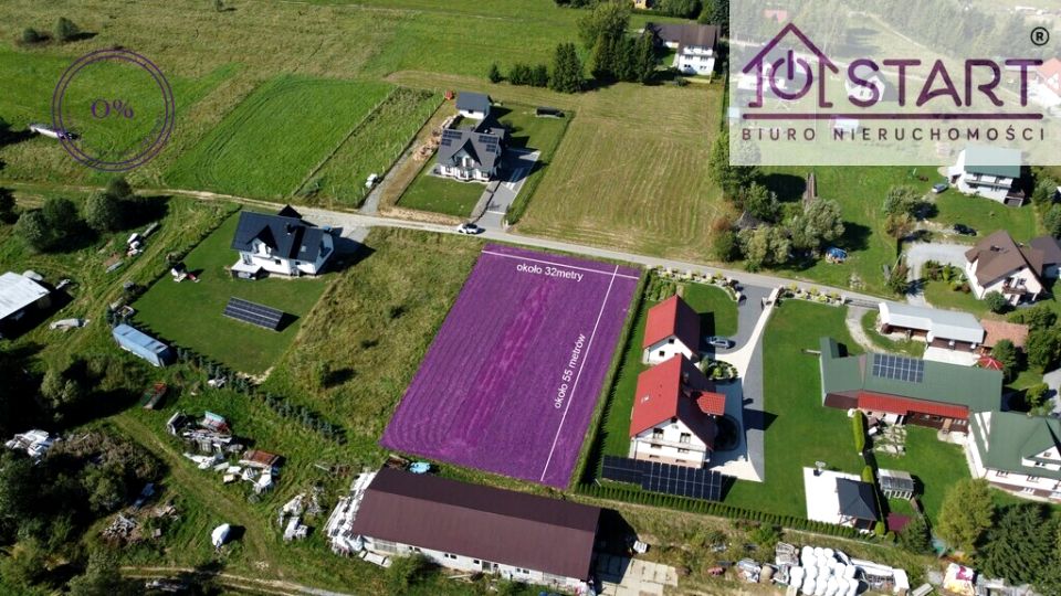 Działka Zubrzyca Dolna