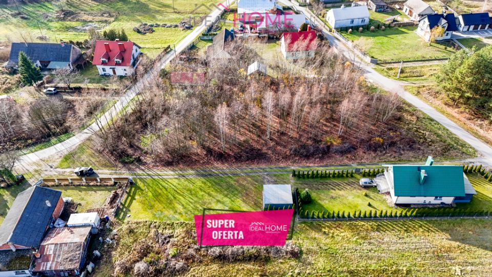 Działka budowlano-rolna Trzęsówka