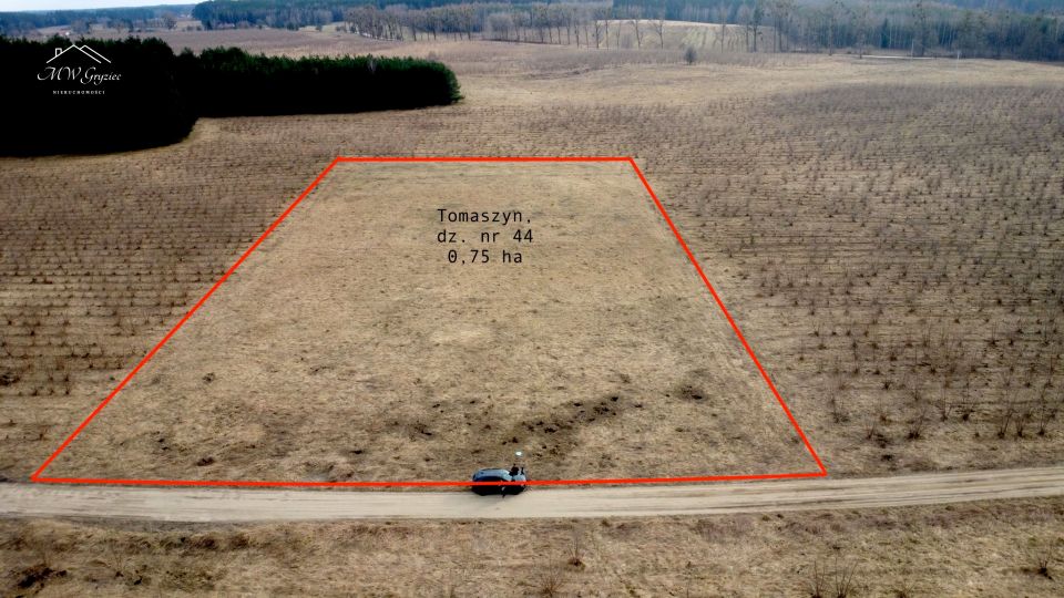 Działka rolna Tomaszyn