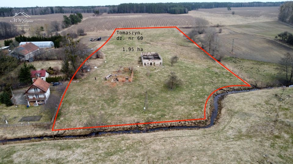 Działka rolna Tomaszyn