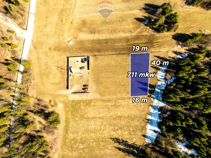 Działka budowlana Zaskale