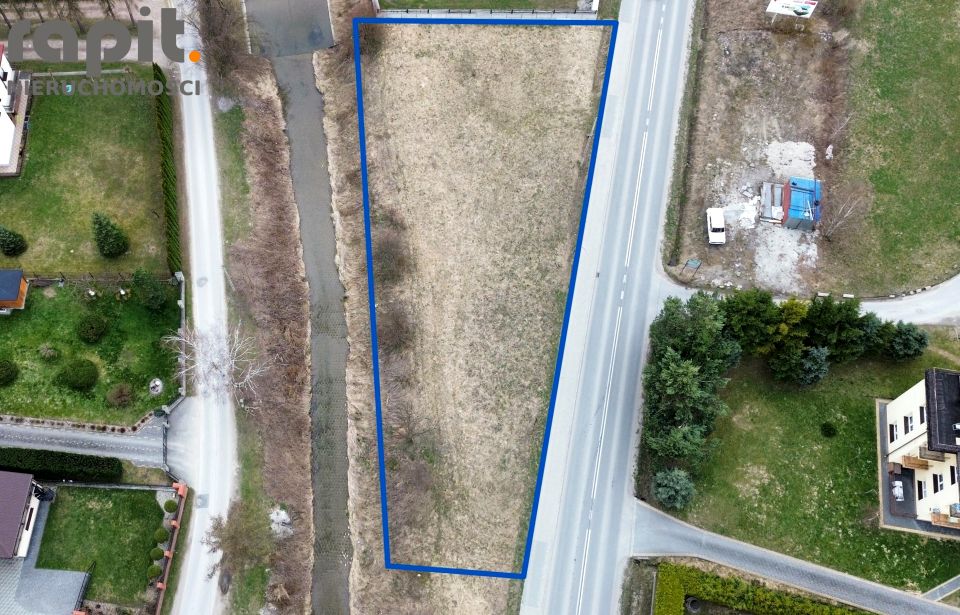 Działka budowlano-rolna Łęki