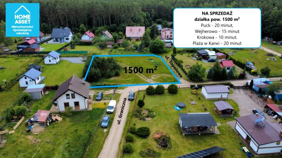 Działka budowlana Domatówko