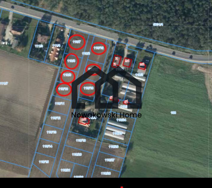 Działka budowlana Chrząstowo