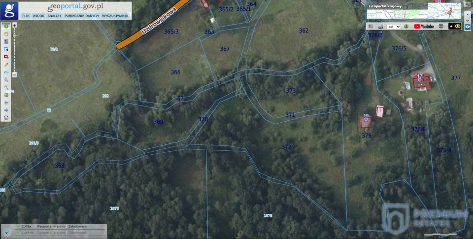 Działka inwestycyjna Włosań sprzedam