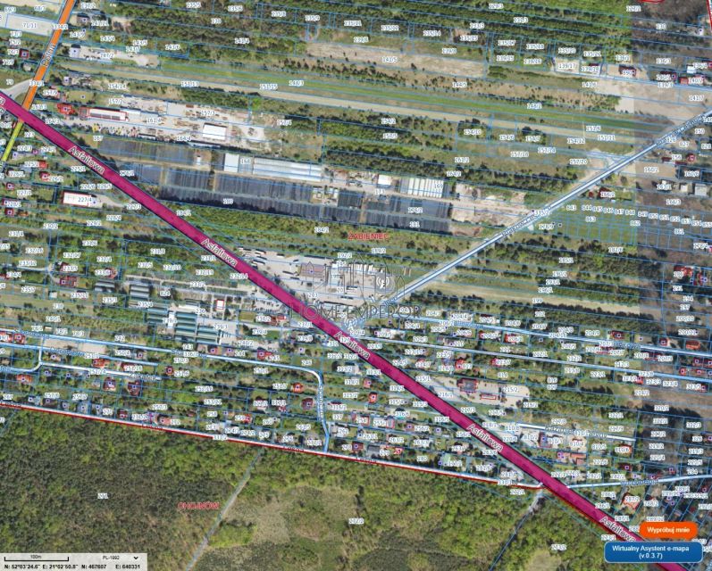 Pusta działka Żabieniec