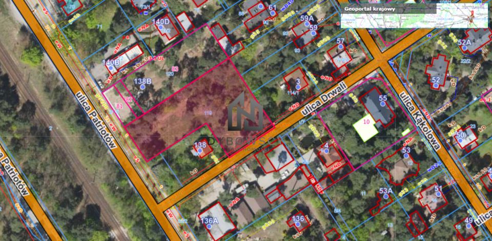 Działka usługowa Warszawa