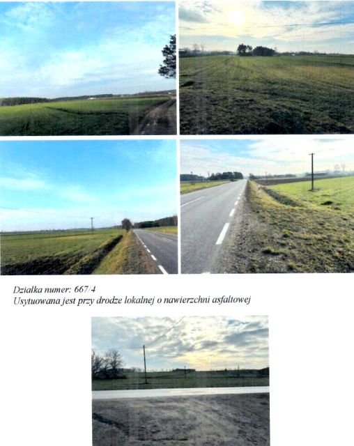 Działka rolna Nowe Wymyśle