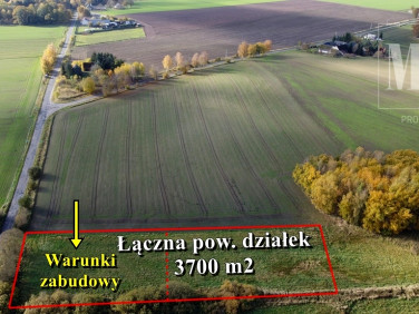 Działka budowlana Budzieszowce