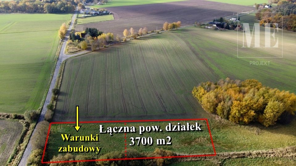 Działka budowlana Budzieszowce