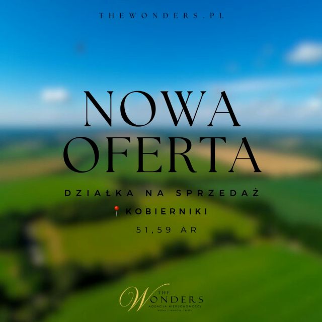 Działka siedliskowa Kobierniki