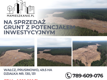 Działka rolna Prusinowo Wałeckie